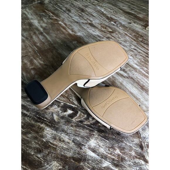 Franco Sarto Lindley Sandals Slides Beige NEW 8.5 US - Picture 6 of 7